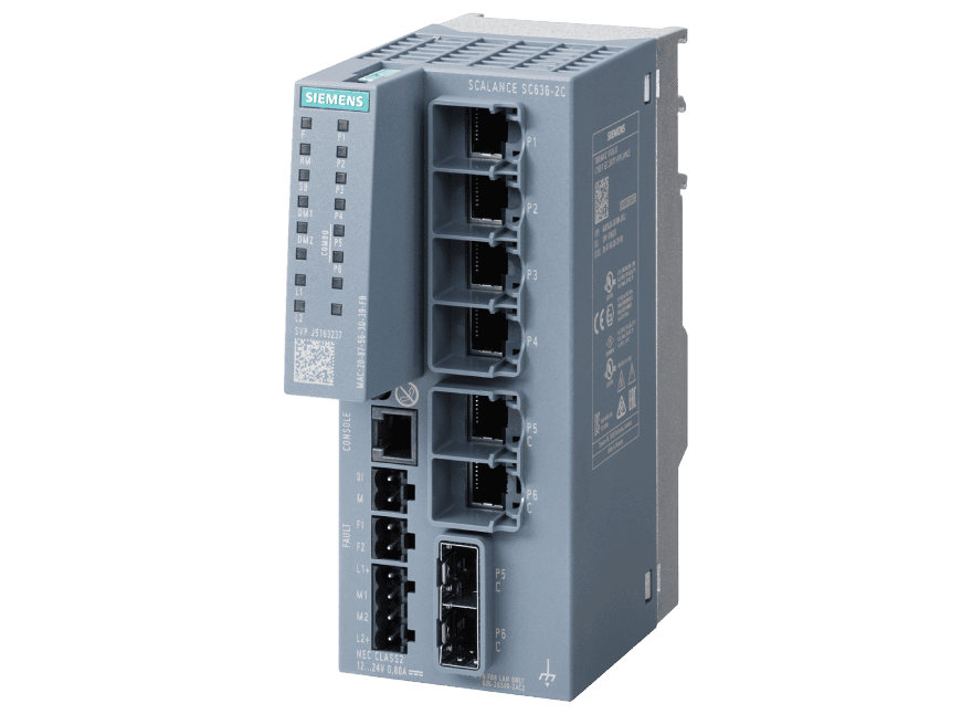 6GK5636-2GS00-2AC2 – Indus. Security Appliance SCALANCE SC636-2C